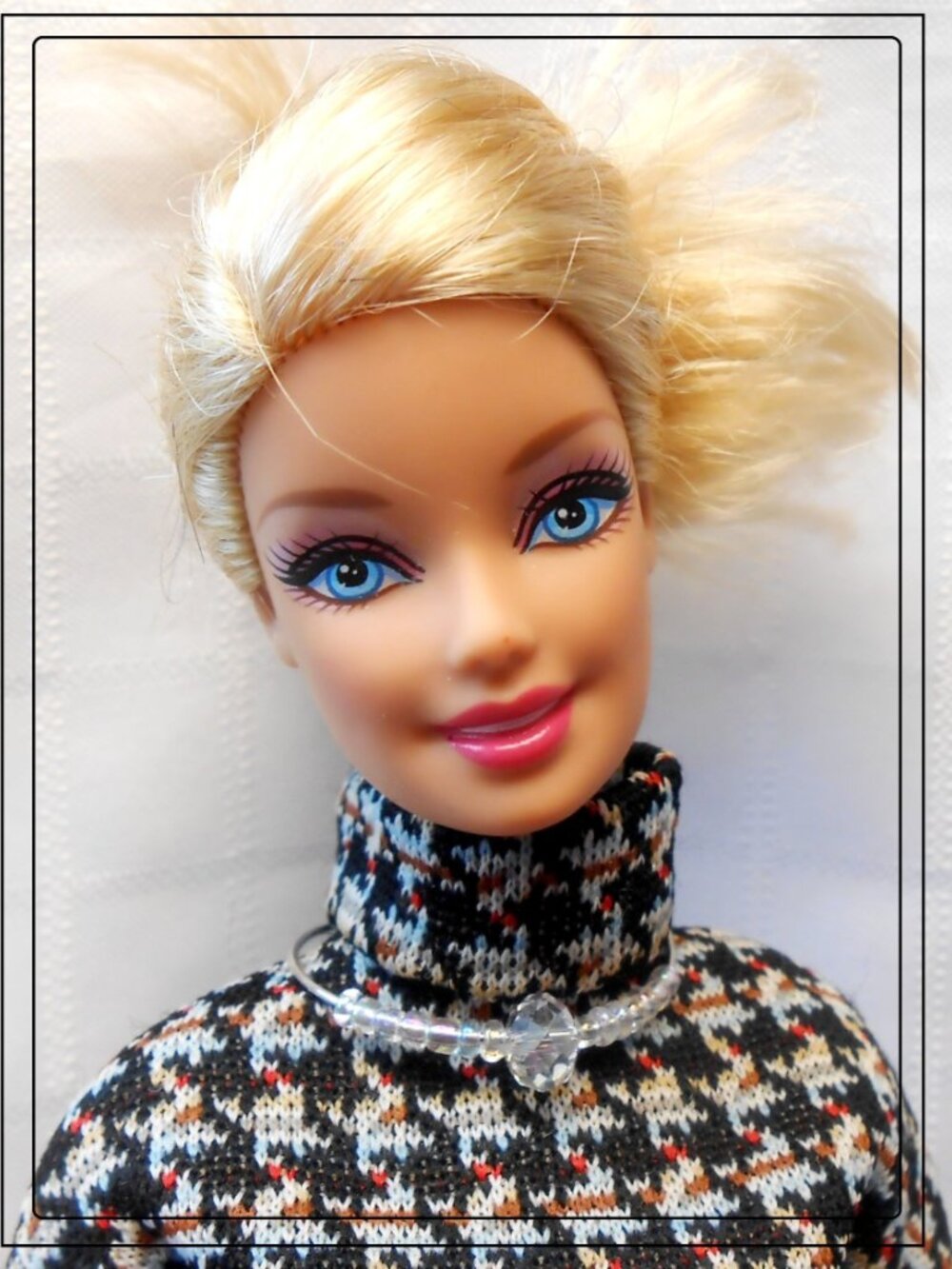 No3: Set of six handmade necklaces for Barbie or 18-inch dolls